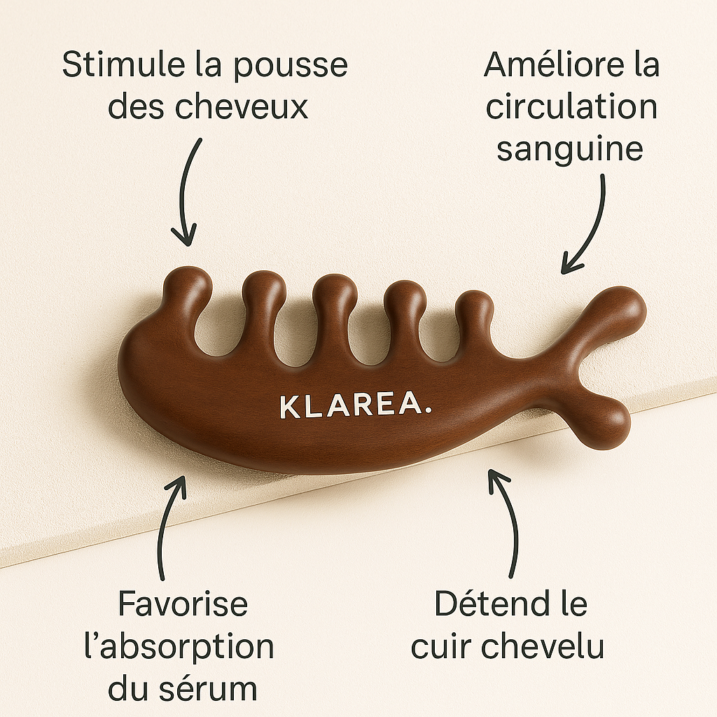 KLAREA. Gua Sha crânien
