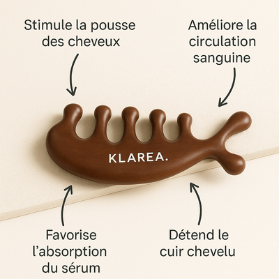KLAREA. Gua Sha crânien