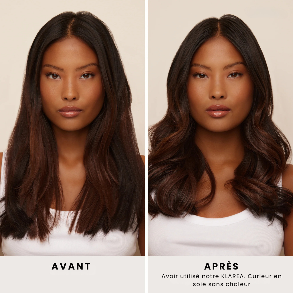 KLAREA. Curleur en soie sans chaleur