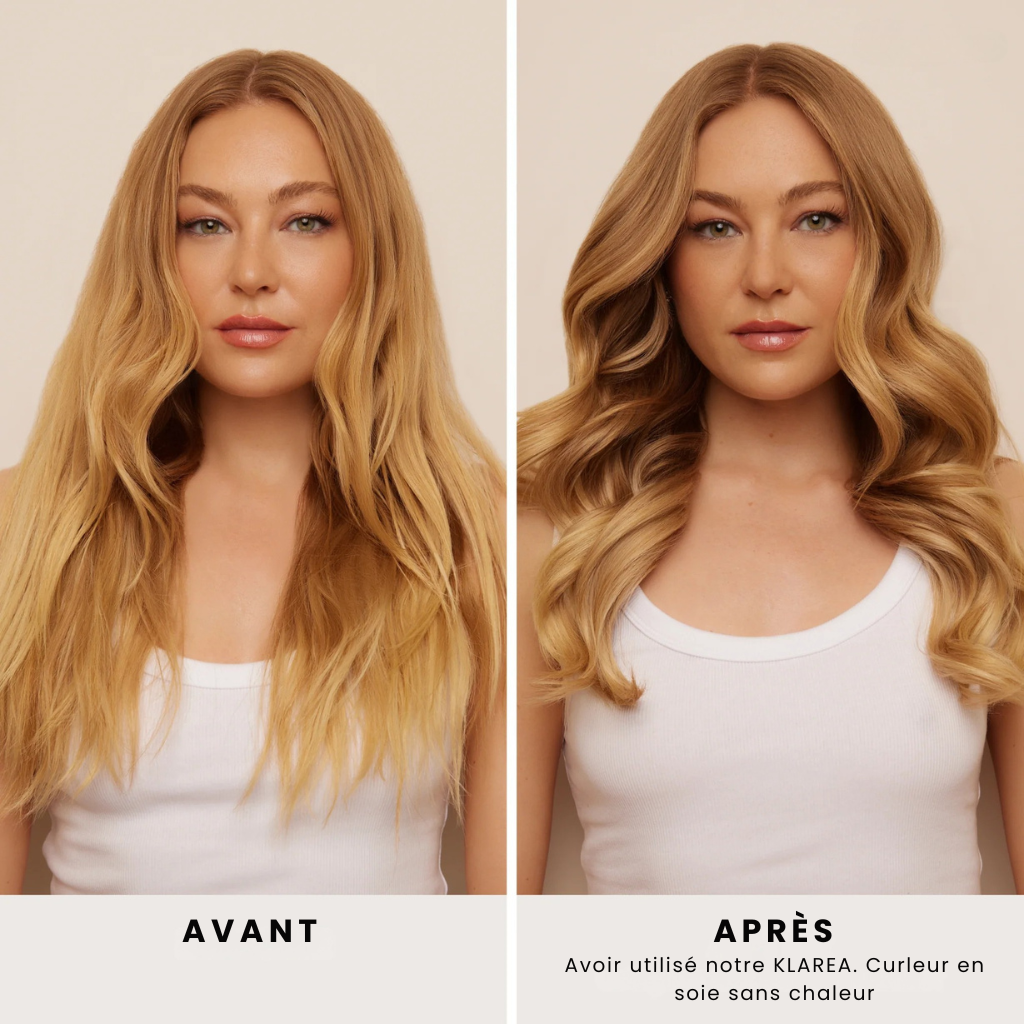 KLAREA. Curleur en soie sans chaleur