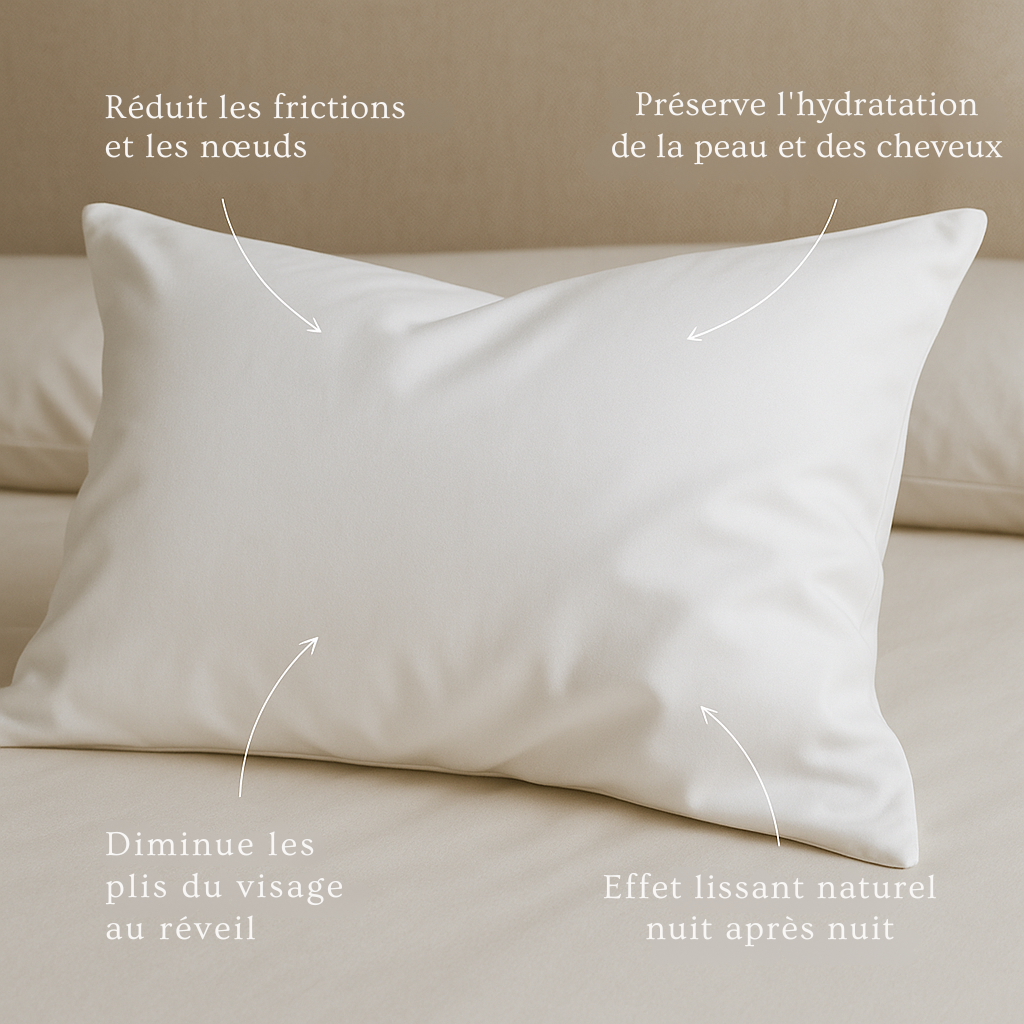 KLAREA. Taie Protectrice en Satin