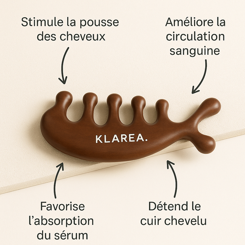 KLAREA. Gua Sha crânien